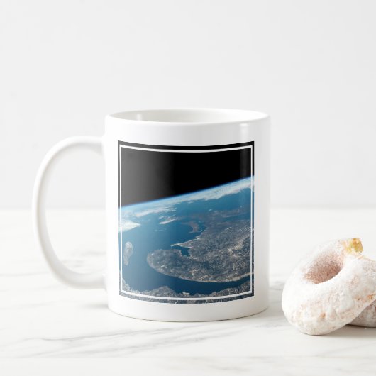Mug Le Golfe Du Saint-Laurent Et Le Canada. (Avec donut)