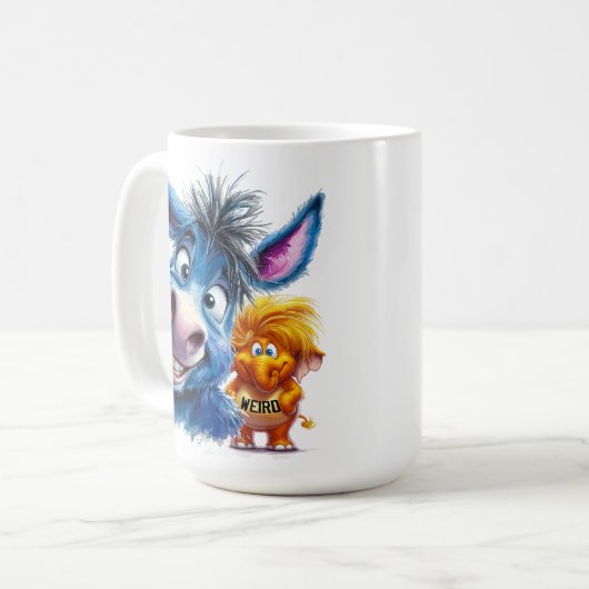 Mug Le GOP est bizarre, selon Tim Walz (Devant gauche)