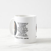 Mug Le gouvernement de James Madison des Etats-Unis a (Devant gauche)