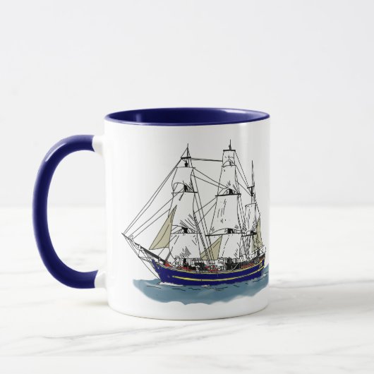 Mug Le Grand Bleu - Grand Navire (Gauche)