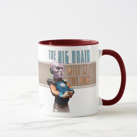 Mug Le grand cerveau vous verra maintenant attaquer (Droite)