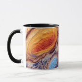Mug Le grand endroit rouge de Jupiter - NASA Voyager P (Gauche)