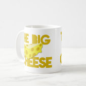 Mug Le GRAND FROMAGE la conception de patron avec du (Devant gauche)
