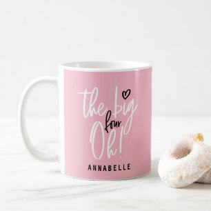 Mug Le grand quatre oh ! 40e anniversaire fête de fav