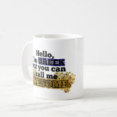 Mug Le Grec, mais m'appellent impressionnant (Devant gauche)