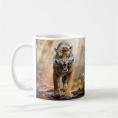 Mug Le grillage du tigre dans la jungle (Gauche)