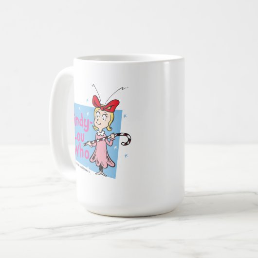 Mug Le Grinch | Cindy-Lou Qui - Sucre de canne (Devant gauche)