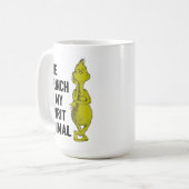Mug Le Grinch est mon Animal Spirituel (Devant gauche)