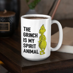 Mug Le Grinch est mon Animal Spirituel