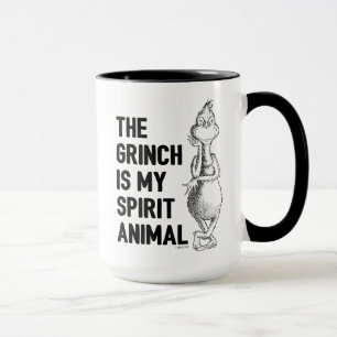 Mug Le Grinch est mon Animal Spirituel