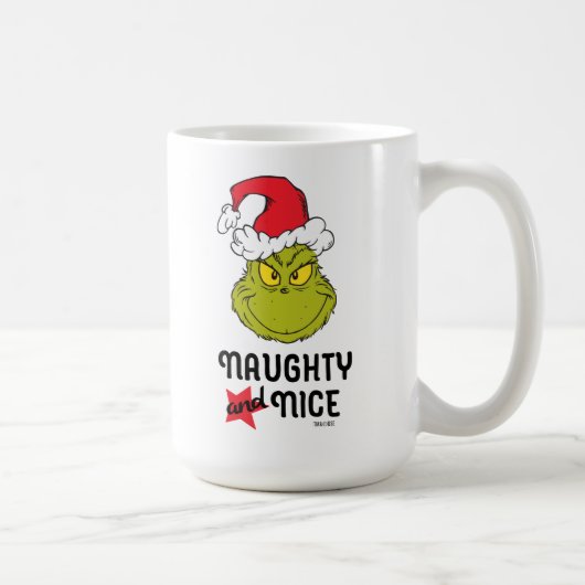 Mug Le Grinch | Naughty et Nice (Droite)