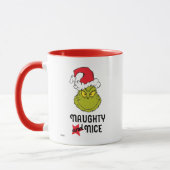 Mug Le Grinch | Naughty et Nice (Gauche)