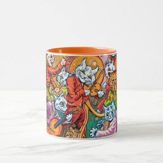 Mug Le groupe joue, Louis Wain (Centre)