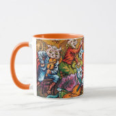 Mug Le groupe joue, Louis Wain (Gauche)
