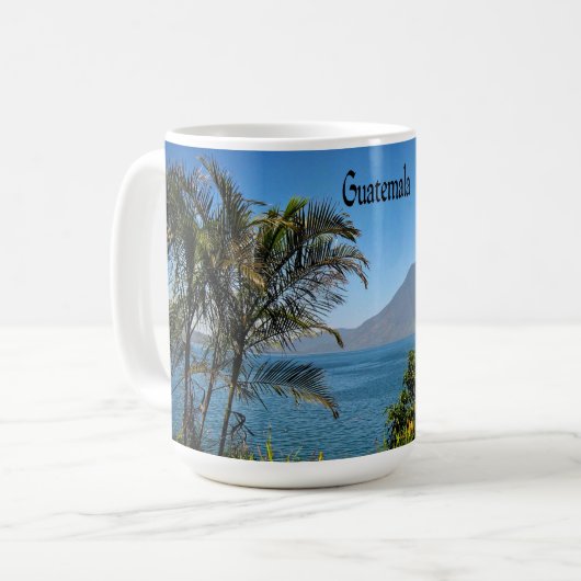 Mug Le Guatemala, le magnifique paysage naturel (Devant gauche)