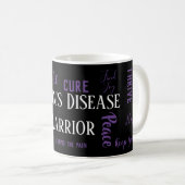 Mug Le guerrier de la maladie de Crohn (Devant droit)