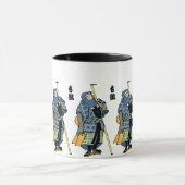 Mug Le guerrier japonais : force et honneur (Centre)