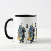 Mug Le guerrier japonais : force et honneur (Gauche)