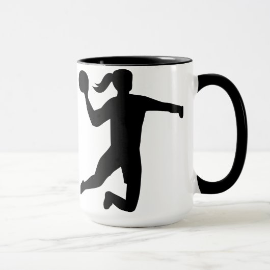 Mug Le handball des femmes (Droite)