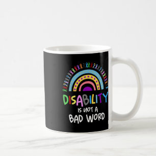 Mug Le Handicap N'Est Pas Un Mauvais Mot Fierté D'Inva