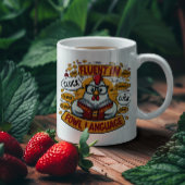 Mug Le Hen qui est fluide en langue faible