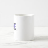 Mug Le héros d'épouse porte un insigne (Centre)