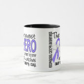 Mug Le héros le plus courageux j'ai jamais connu le (Centre)