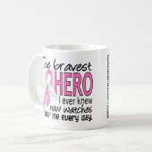 Mug Le héros le plus courageux j'ai jamais connu le (Devant gauche)