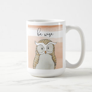 Mug Le hibou de Cuddlies   soit sage
