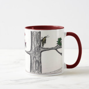 Mug Le "hibou ont toujours des yeux pour vous" - aimez