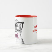 Mug Le hibou ringard vous observe (Centre)