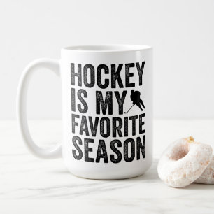 Mug Le hockey est ma saison préférée