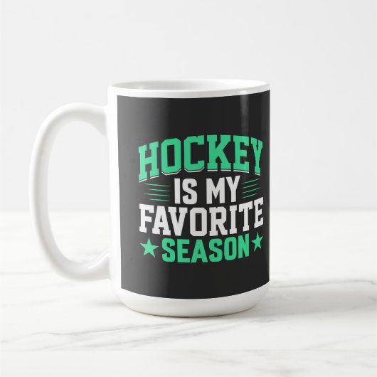 Mug Le hockey est ma saison préférée (Gauche)