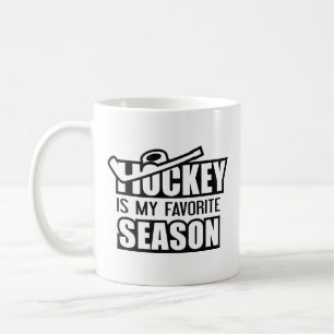 Mug Le hockey est ma saison préférée