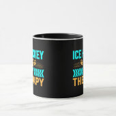 Mug Le hockey sur glace est ma thérapie (Centre)