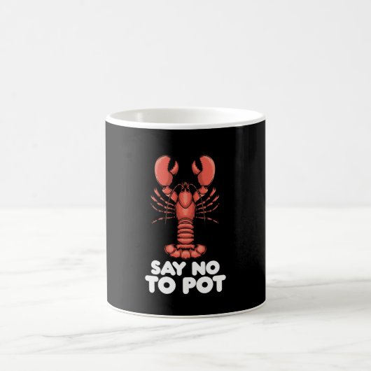 Mug Le Homard Dit Non Au Pot (Centre)