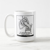 Mug Le homard instruit animé (Gauche)