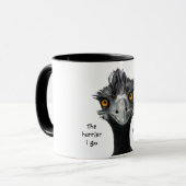 Mug Le Hurrier je vais le Behinder que j'obtiens, ai (Devant gauche)