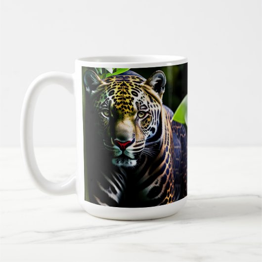 Mug Le Jaguar - Prédateur de la jungle de feu (Gauche)