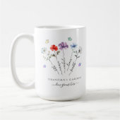 Mug Le jardin de grand-mère avec petits-enfants a des (Gauche)