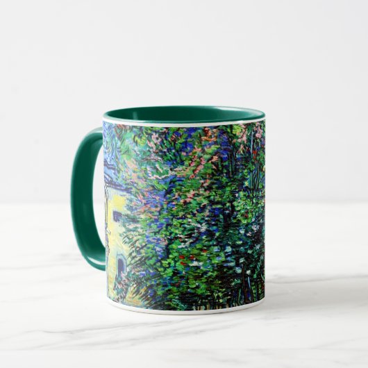 Mug Le Jardin de l'Asile à Saint-Rémy, Van Gogh (Devant gauche)
