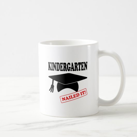 Mug Le jardin d'enfants l'a cloué (Droite)