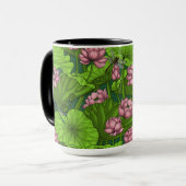 Mug Le jardin du Lotus (Devant gauche)