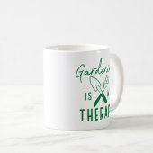 Mug Le jardinage est ma thérapie (Devant droit)