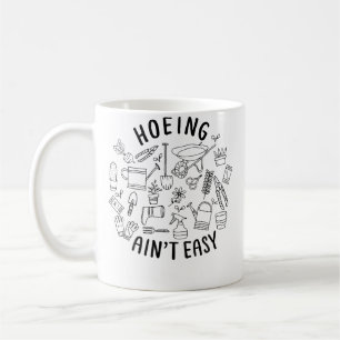 Mug Le jardinage n'est pas facile, chemises de jardina
