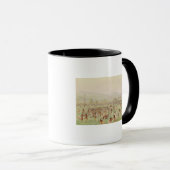 Mug Le jeu de boule indien, c.1832 (Devant droit)