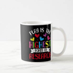 Mug Le jeu est la forme la plus élevée de recherche - 