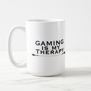 Mug Le jeu est ma thérapie Funny Gamer