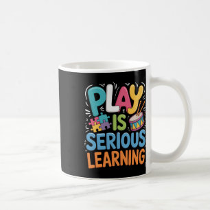 Mug Le jeu est un apprentissage sérieux - Enseignant e