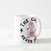 Mug Le Jeu ne se termine jamais (Devant droit)